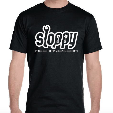 Classic Sloppymechanics.com T-Shirt White